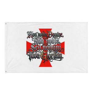 Bandera Templaria "Non Nobis Domine"
