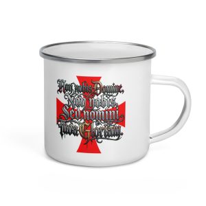 Taza Templarios "Non Nobis Domine" esmaltada