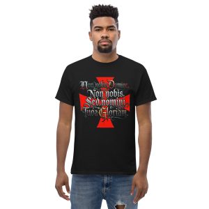 Camiseta Templarios "Non nobis Domine" clásica unisex