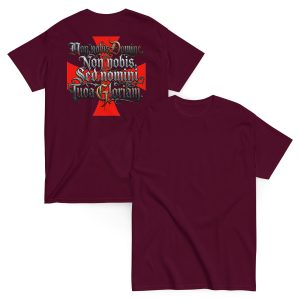 Camiseta Templarios "Non Nobis Domine" clásica unisex