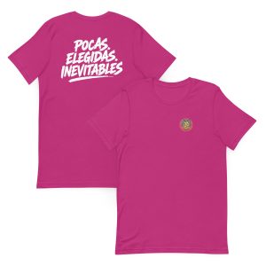 Camiseta Veda de manga corta unisex "Pocas, ELegidas, Inevitables"