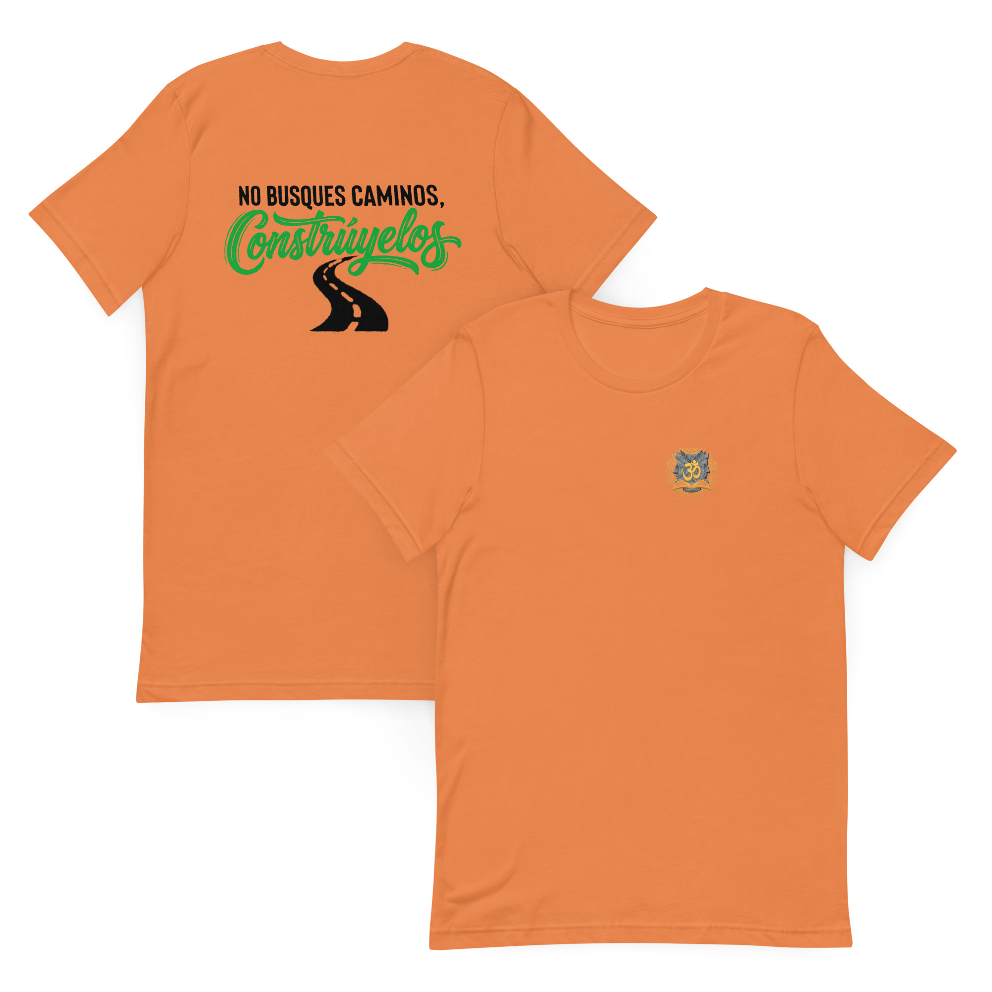 Camiseta Veda de manga corta unisex "No busques caminos" - Imagen 4