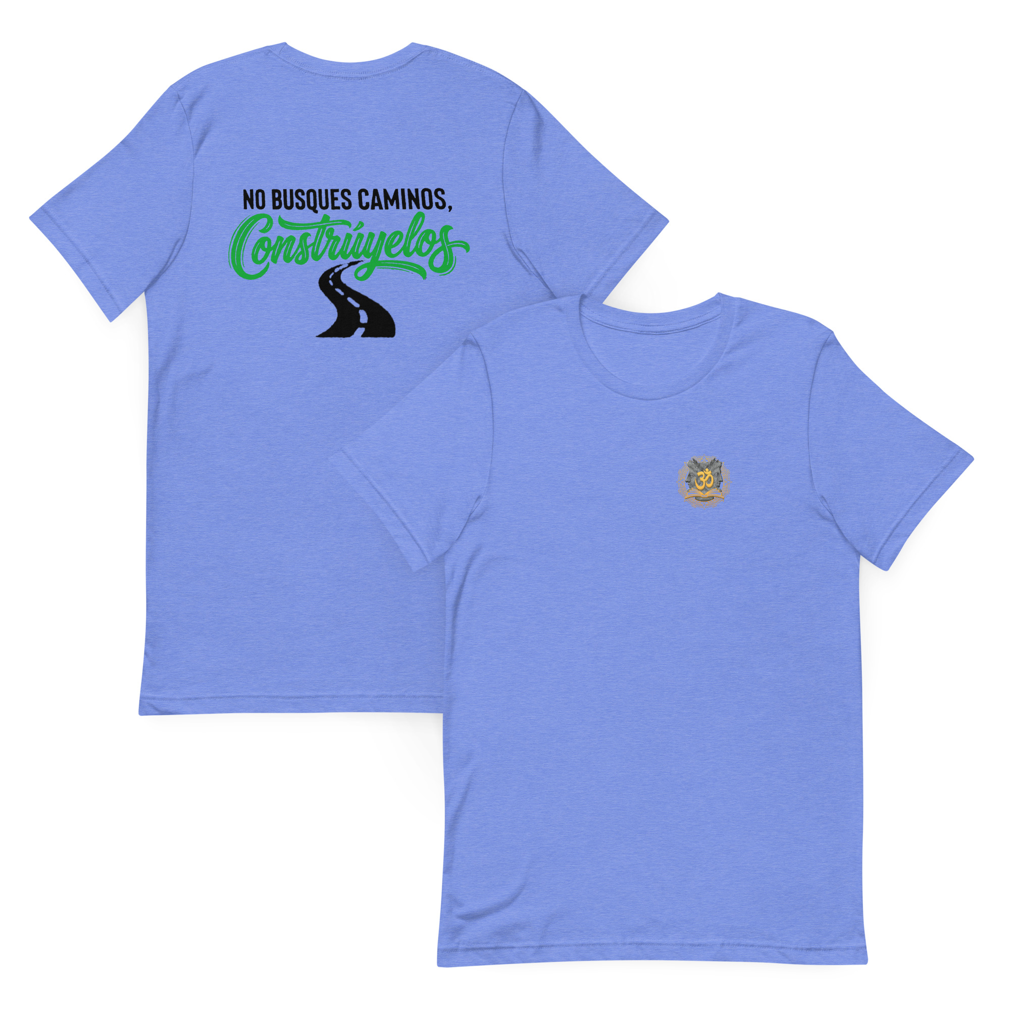 Camiseta Veda de manga corta unisex "No busques caminos" - Imagen 5
