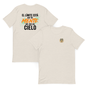 Camiseta Veda de manga corta unisex "El limite esta en tu mente"