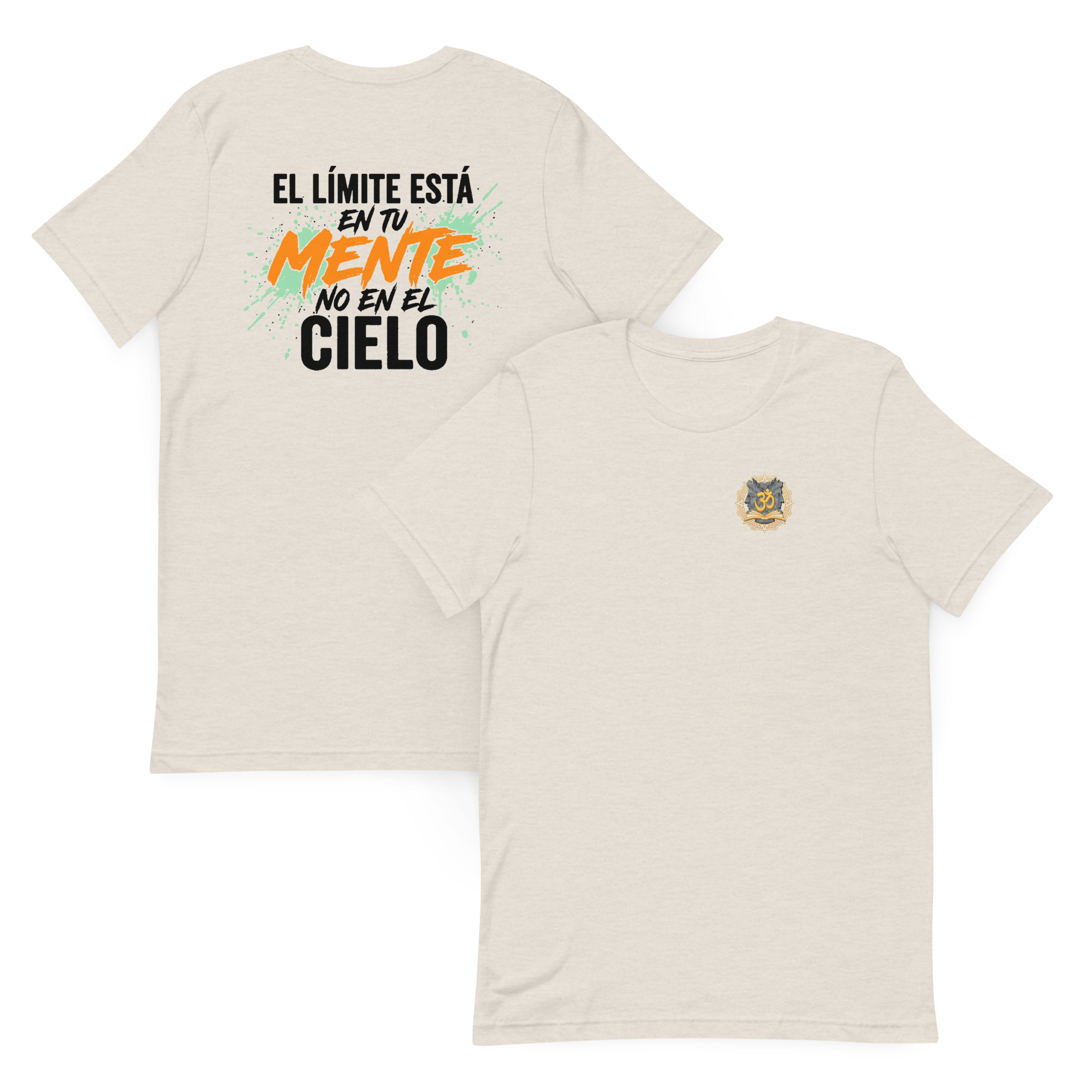 Camiseta Veda de manga corta unisex "El limite esta en tu mente"