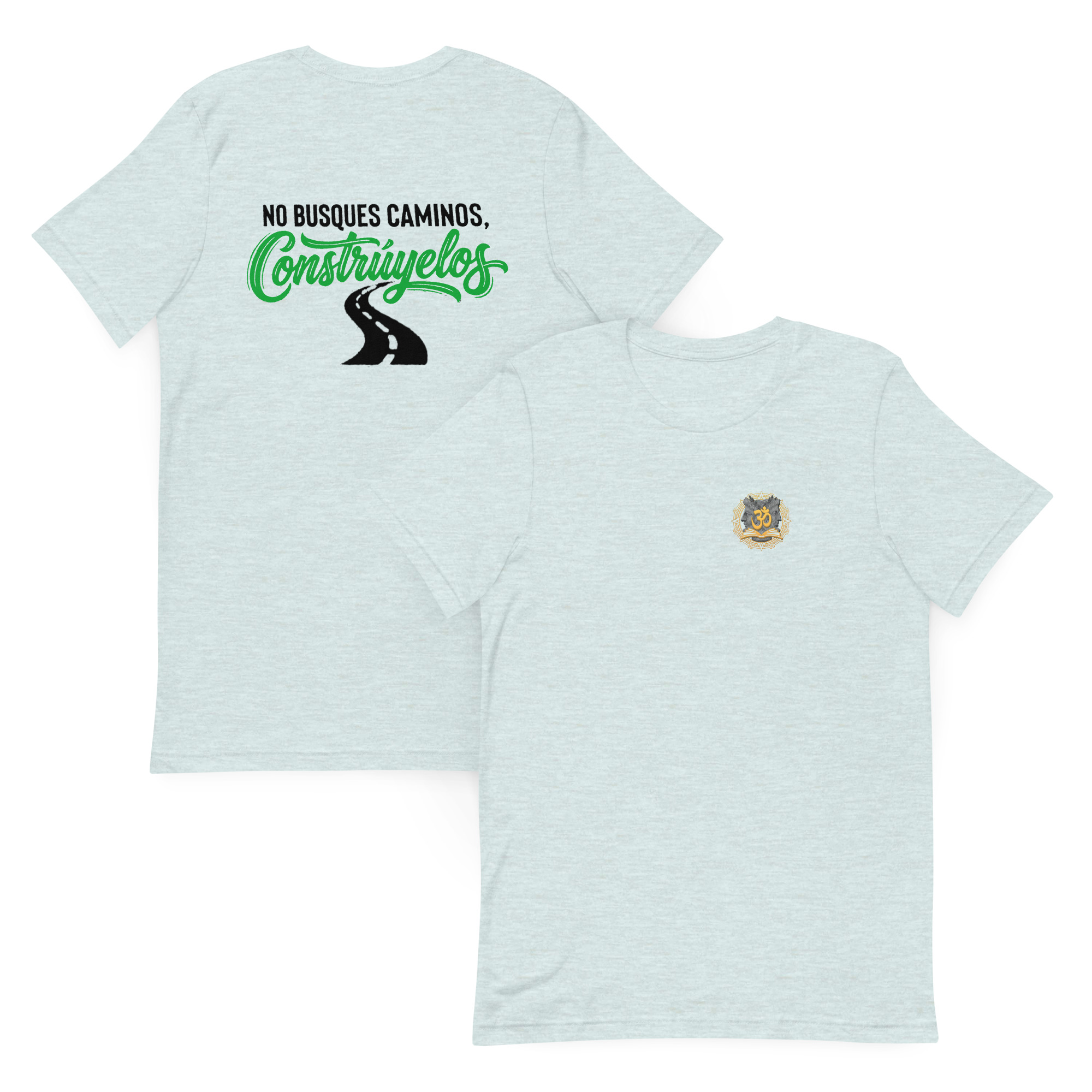 Camiseta Veda de manga corta unisex "No busques caminos"