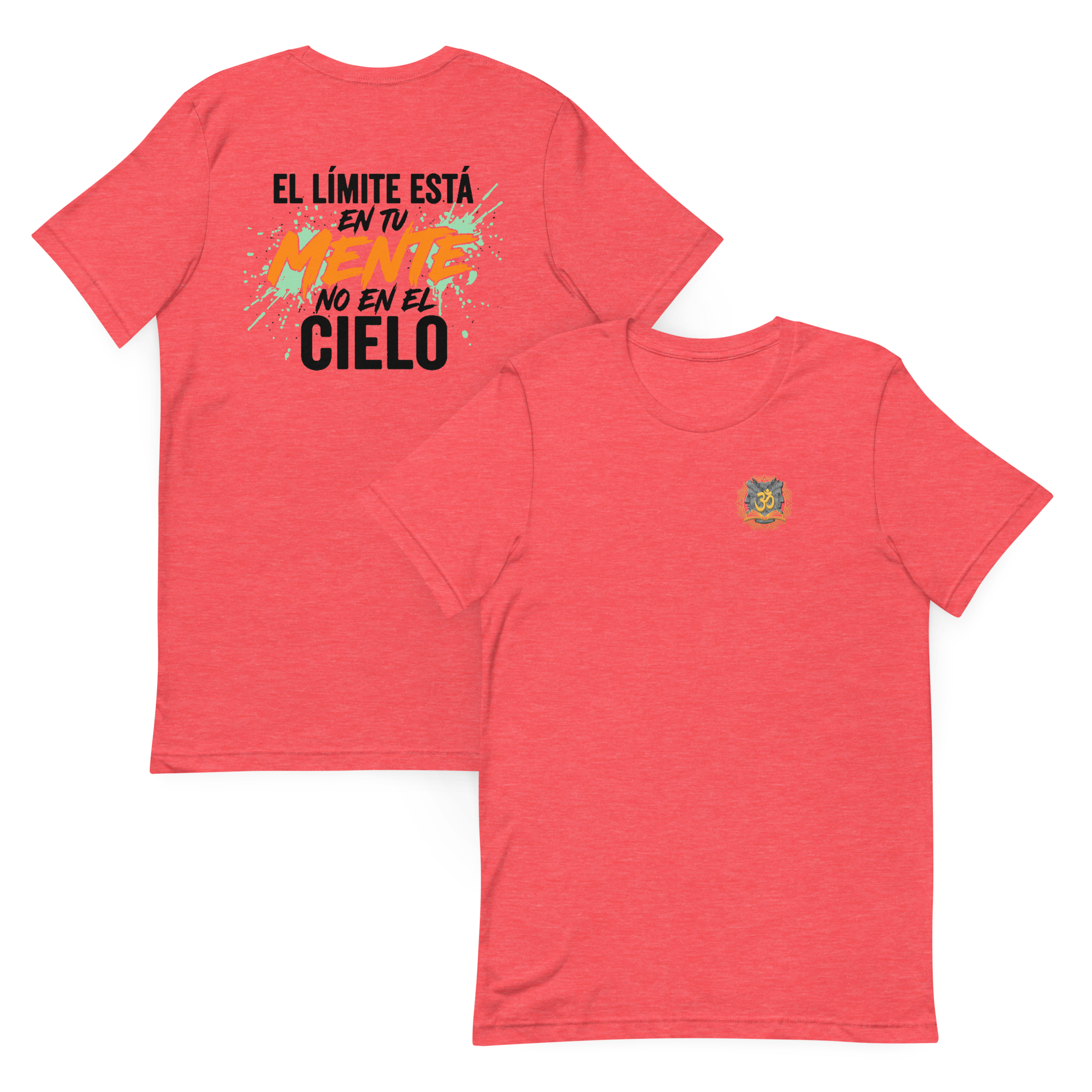 Camiseta Veda de manga corta unisex "El limite esta en tu mente" - Imagen 4