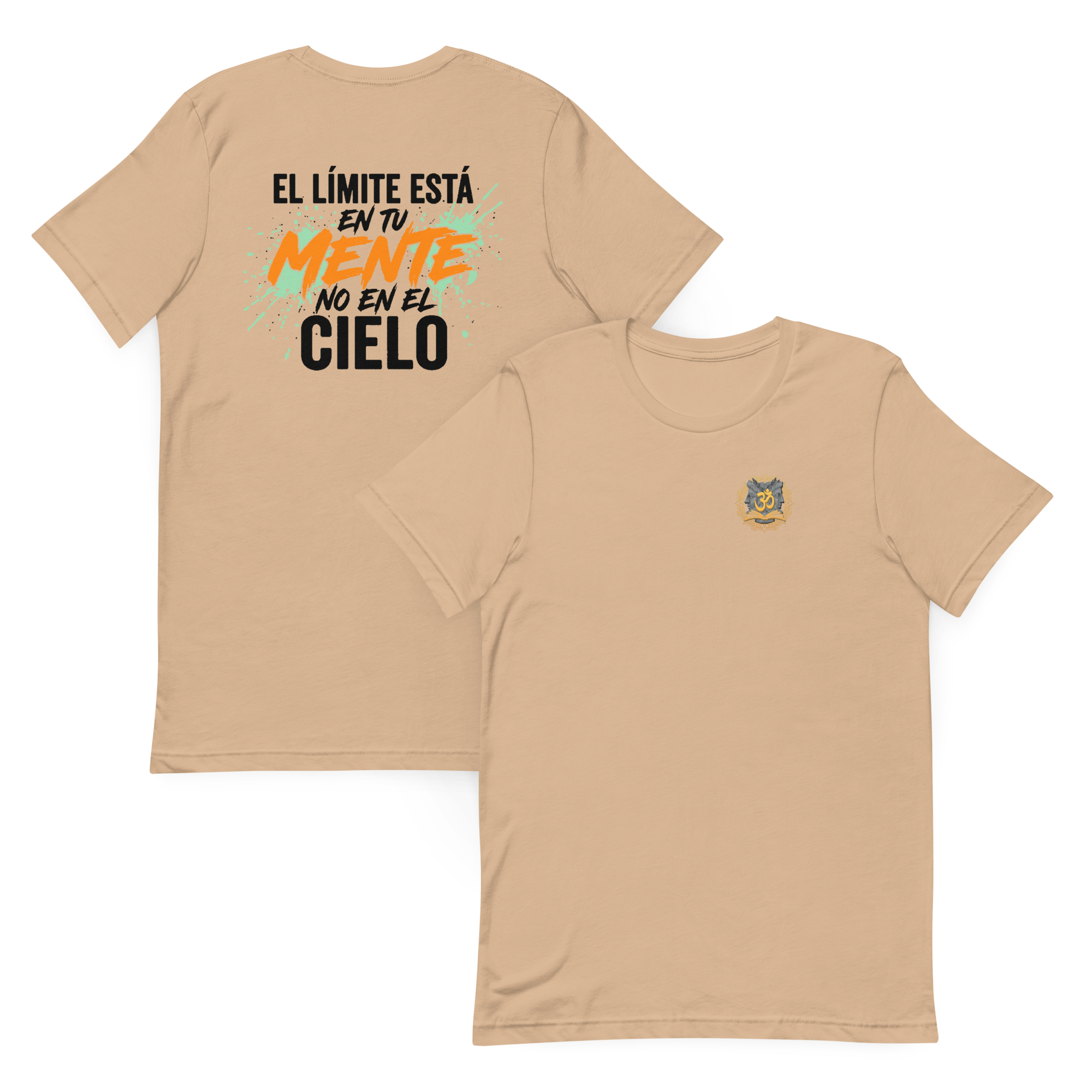 Camiseta Veda de manga corta unisex "El limite esta en tu mente" - Imagen 8
