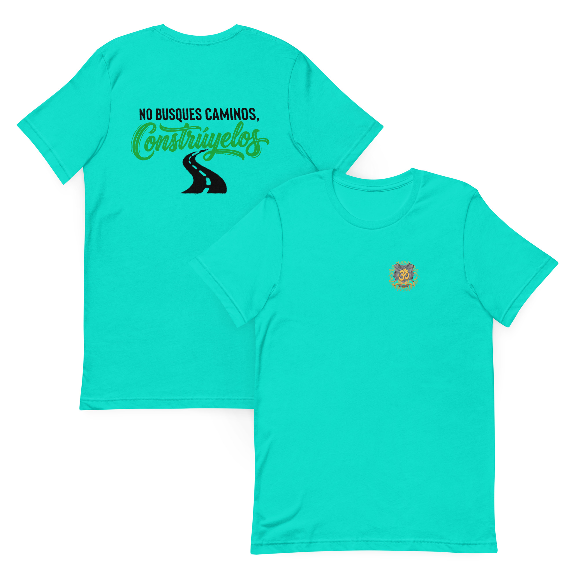 Camiseta Veda de manga corta unisex "No busques caminos" - Imagen 7