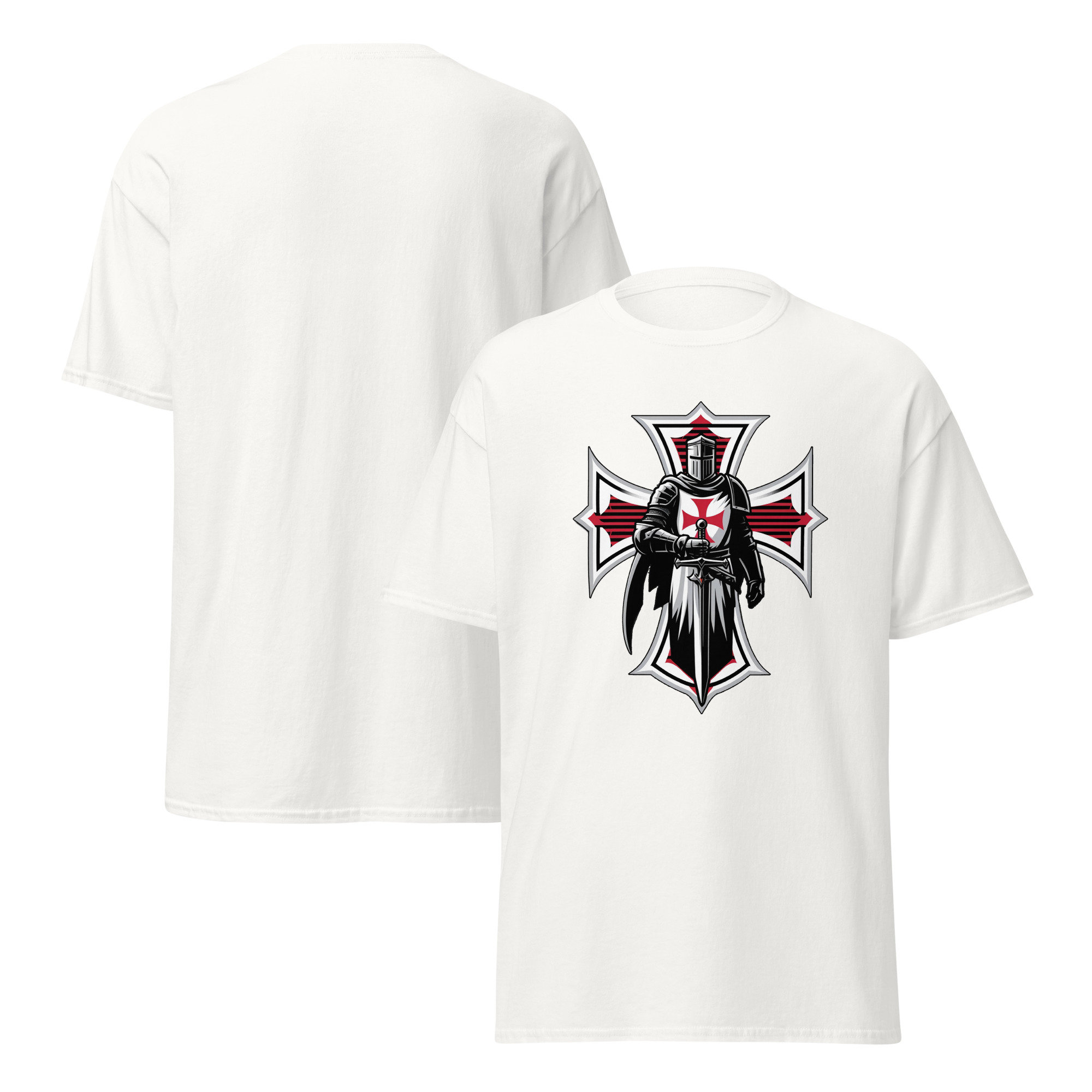 Camiseta Templarios Mod.4 clásica unisex - Imagen 9