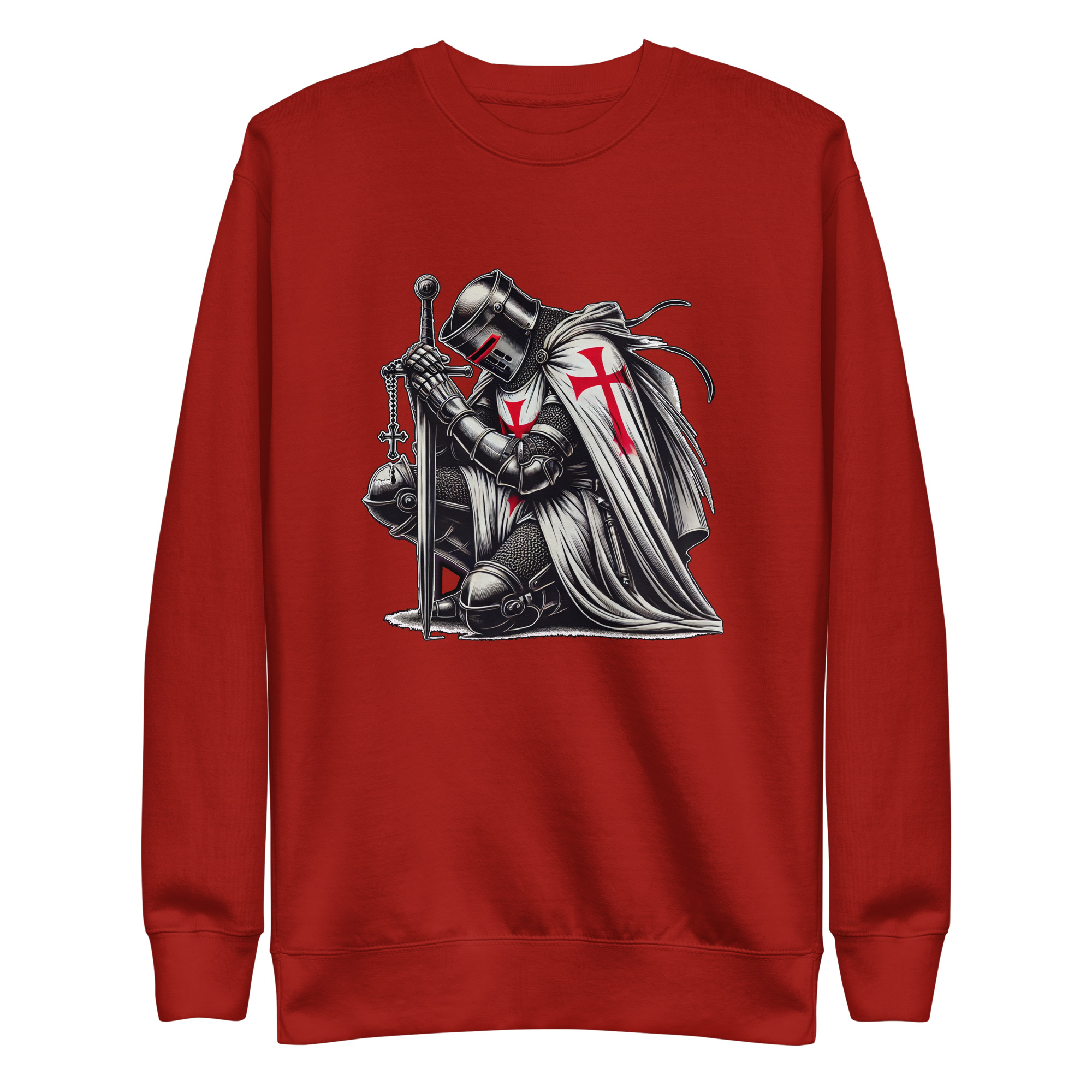 Sudadera gruesa Templarios Mod.3 unisex - Imagen 5