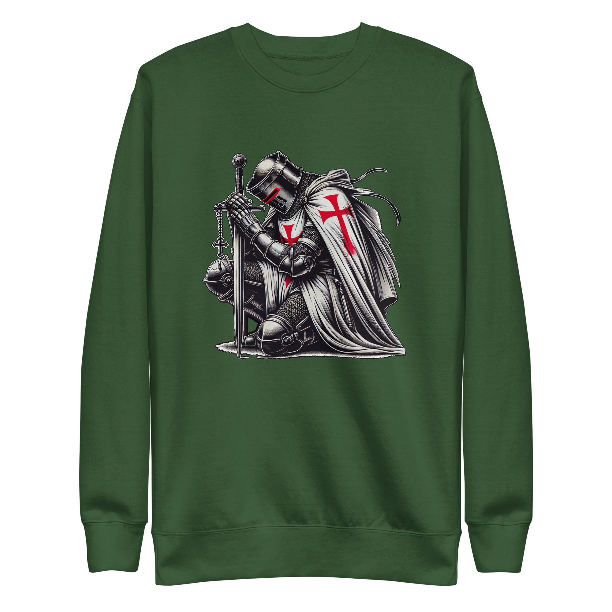 Sudadera gruesa Templarios Mod.3 unisex - Imagen 4