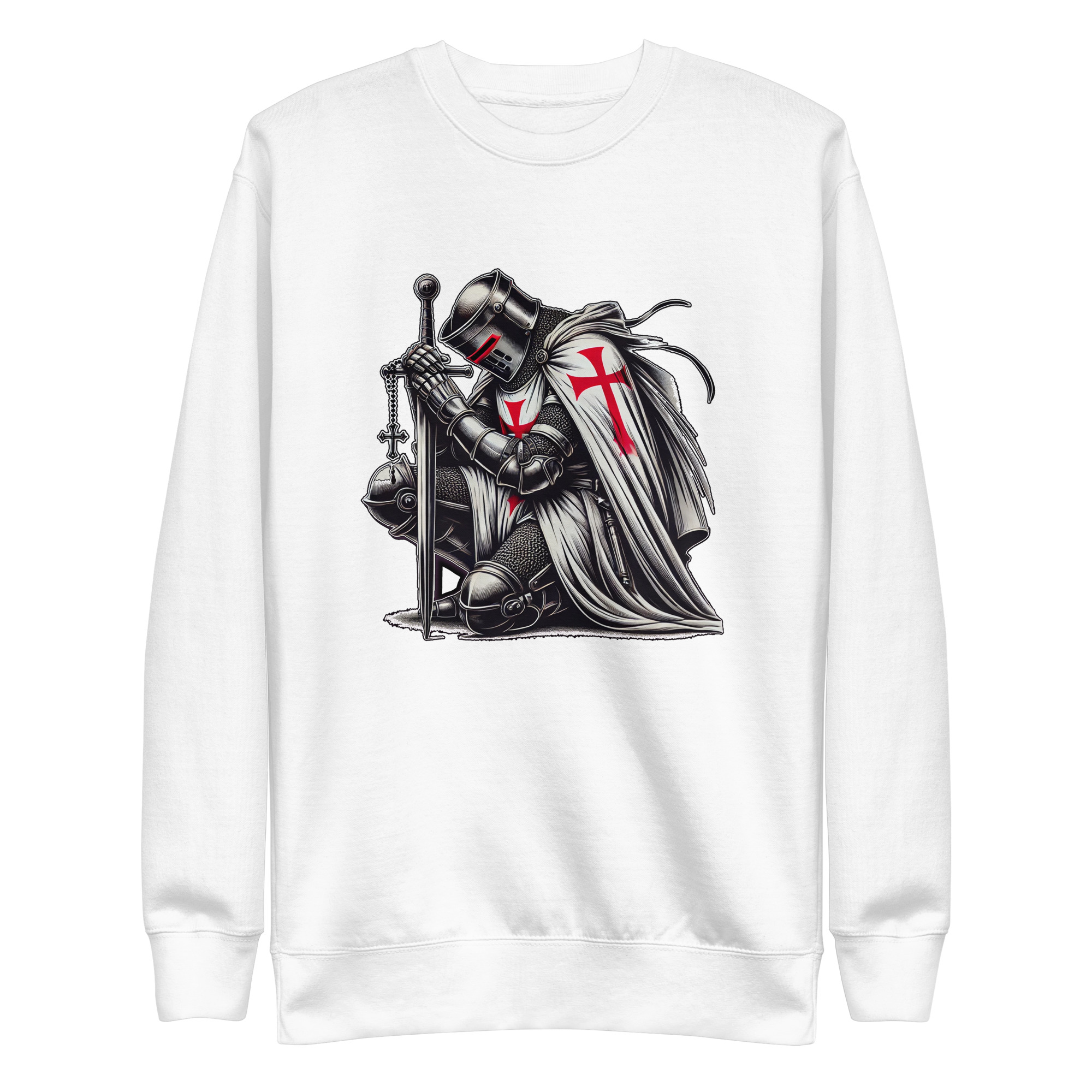 Sudadera gruesa Templarios Mod.3 unisex - Imagen 2