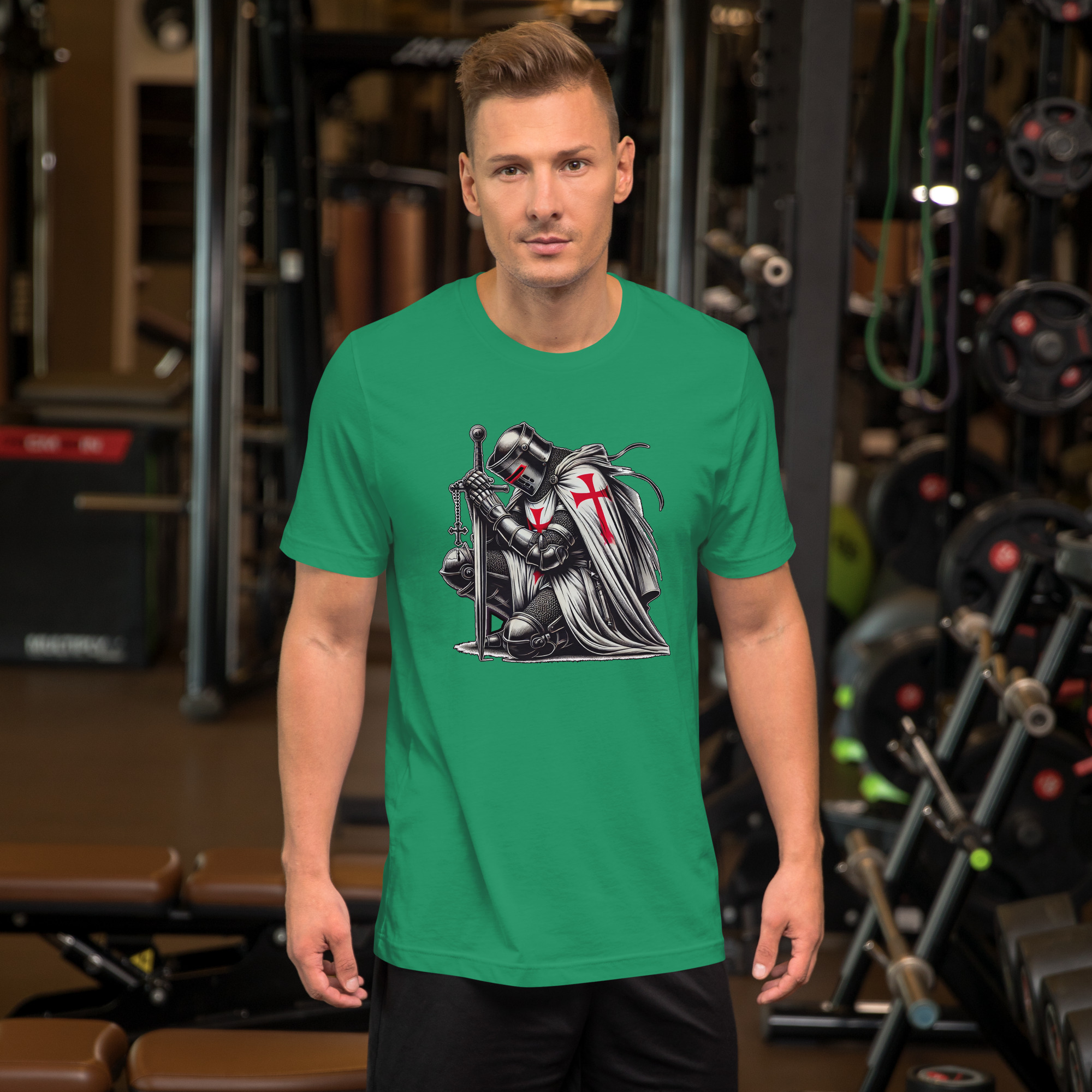 Camiseta templarios Mod.3 de manga corta unisex - Imagen 4
